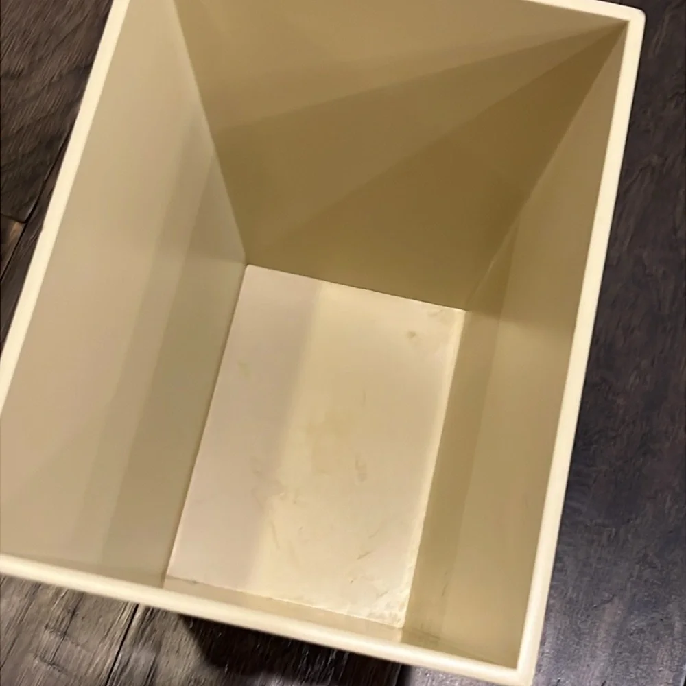 Texas State Flag Wastebasket Trash Can wooden